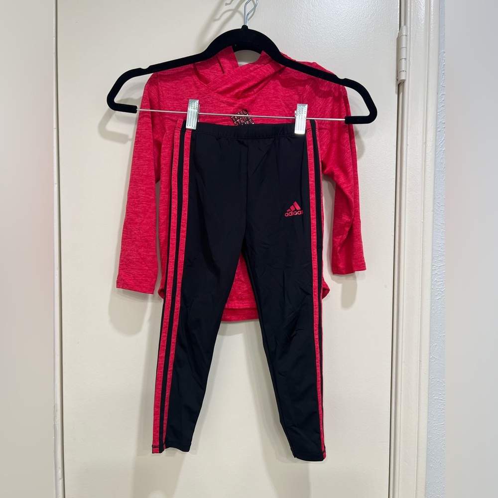 Girls Adidas 2 Piece Outfit